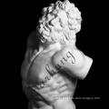 Decoration Marble Laocoon Bust Sculpture Life Size